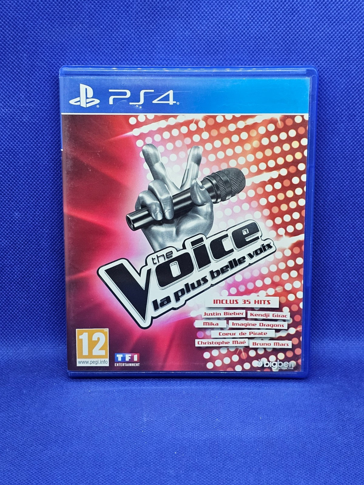 The Voice La Plus Belle Voix PS4 Bigben 2016 Jeu Karaoké 35 Hits0