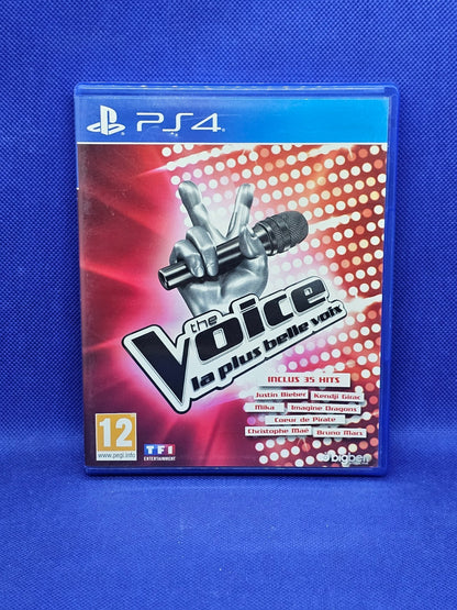 The Voice La Plus Belle Voix PS4 Bigben 2016 Jeu Karaoké 35 Hits0