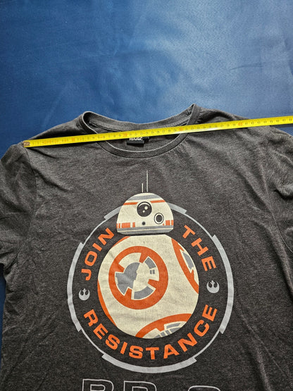 T-shirt Star Wars BB-8 Join The Resistance Astromech Droid Taille L5