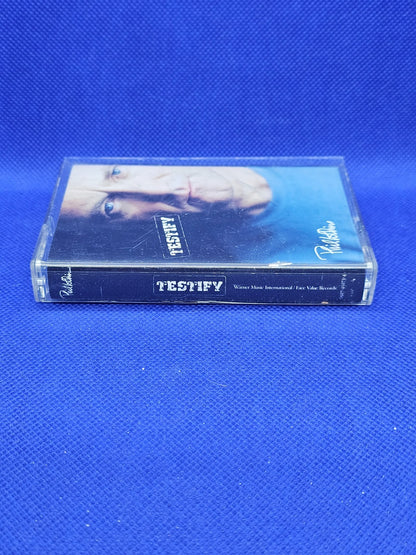 Phil Collins Testify Cassette Audio K7 Warner Music 20024