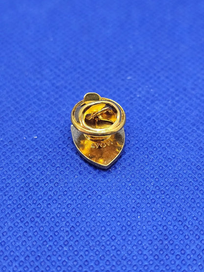 Pin's AS Monaco ASM, Football Ligue 1, Blason Club Doré FIA Lyon1