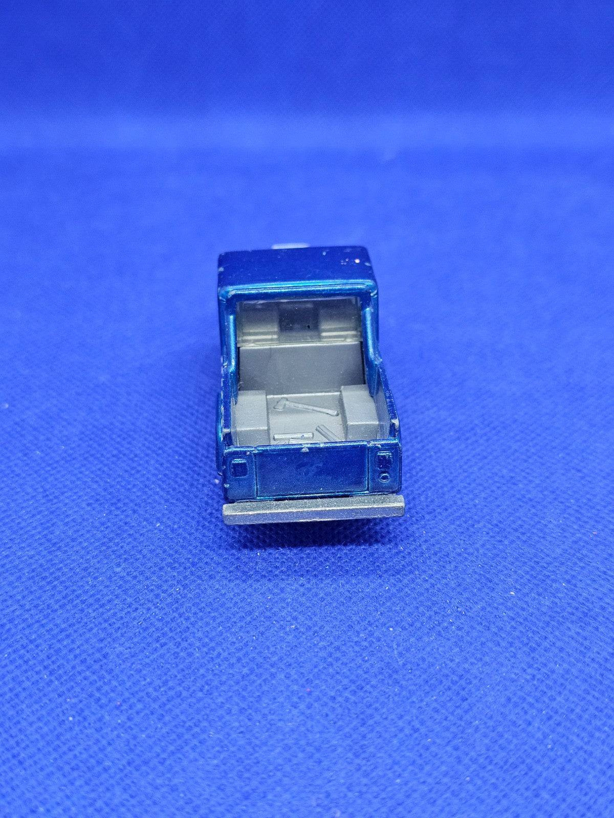 Jeep Scrambler Hot Wheels Jeep 13 Mattel Malaysia 1982 Bleu 7 cm3