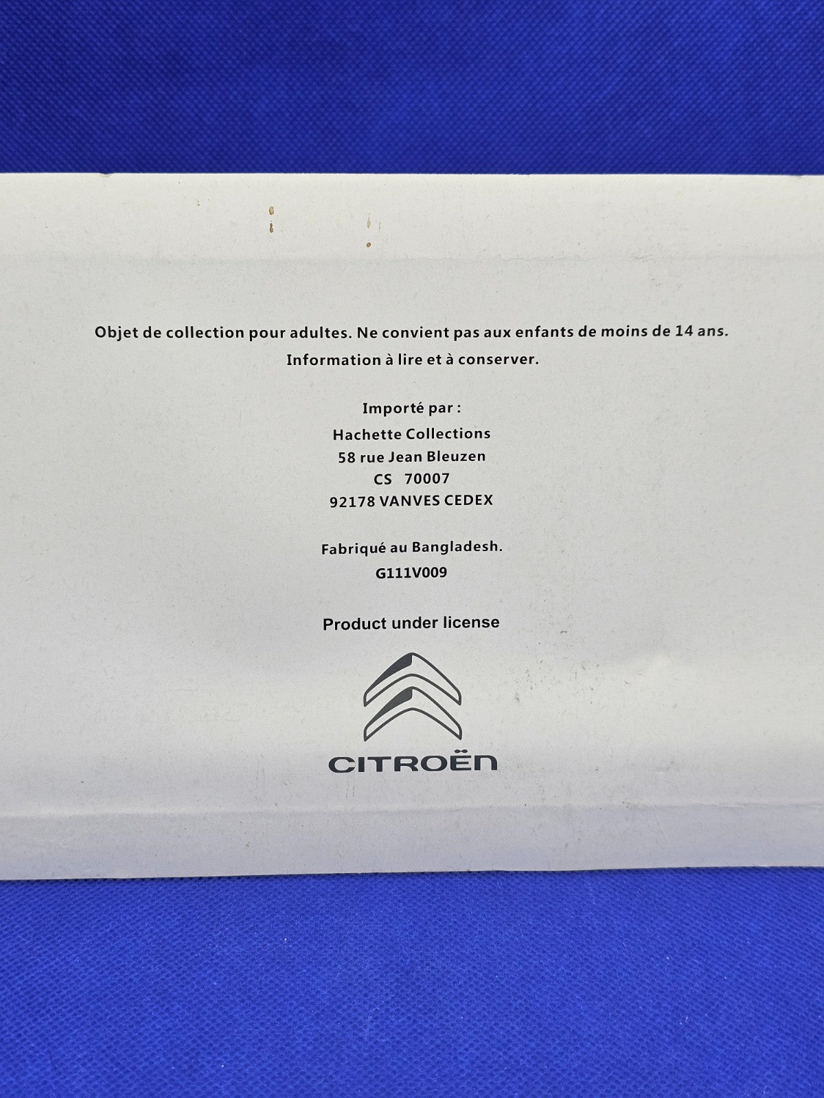 Citroën XM Break 1 24 Hachette Collections Scellé1