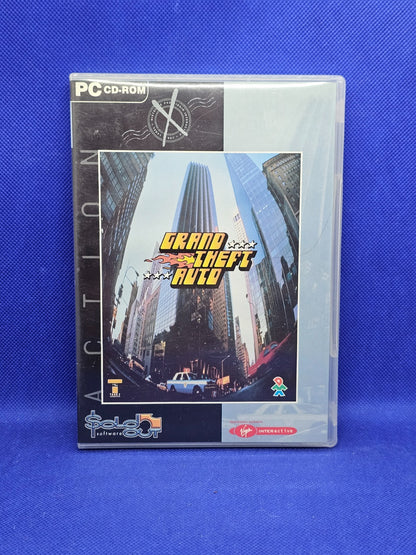 Grand Theft Auto GTA 1 PC CD-ROM Sold Out Software Virgin Interactive Retro Gami0