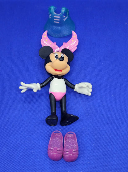 Figurine Minnie Mouse Ailes Magiques Disney IMC Toys 15 cm Robe Pailletée + Acce2