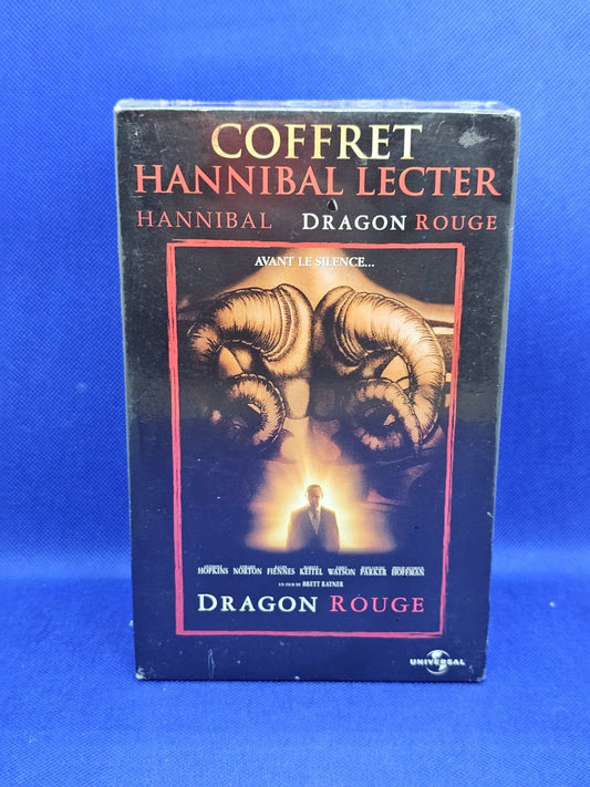Coffret VHS Hannibal Lecter Hannibal Dragon Rouge Universal 2001 20020