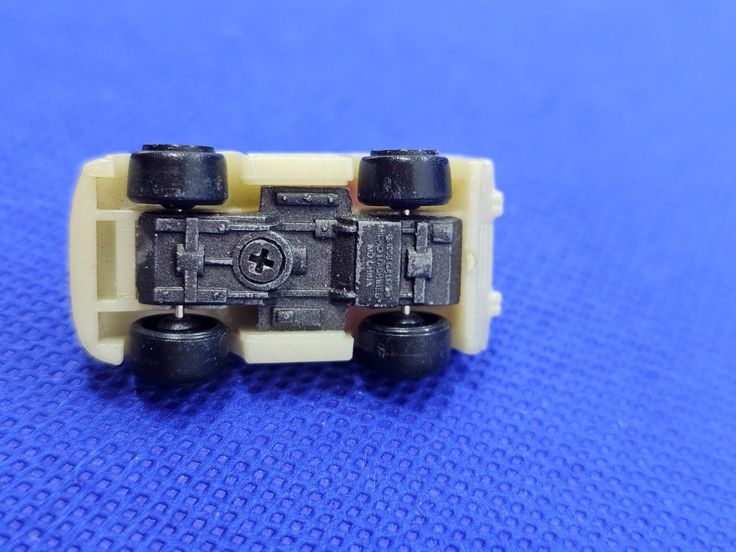 Micro Machines Ferrari Testarossa Convertible Blanche N°12 Galoob 1989 Échelle 14