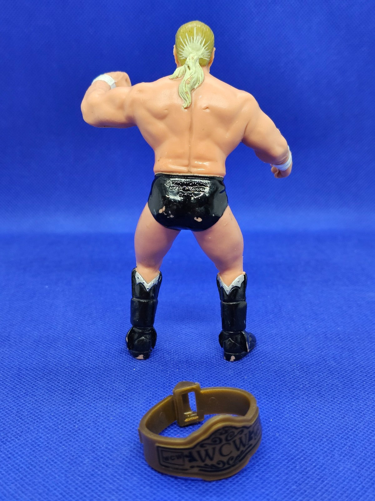 Figurine Barry Windham WCW Wrestling Galoob 1990 avec Ceinture WCW 12 cm4