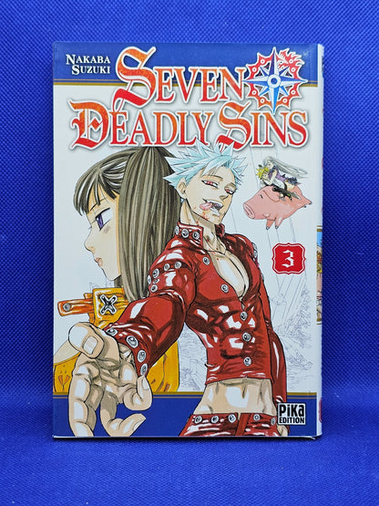 Seven Deadly Sins Tome 3 Manga Pika Nakaba Suzuki VF Shonen 20140