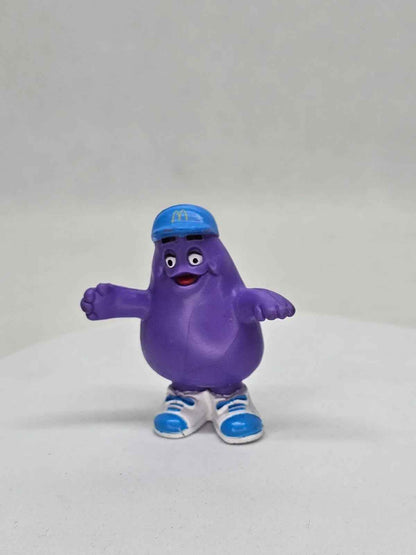 Grimace Casquette bleue PVC, McDonald's Happy Meal, 1990, 7 cm
