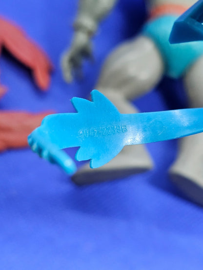 Stratos MOTU Maîtres de l'Univers Mattel 1982 Taiwan ailes rouges harnais bleu10