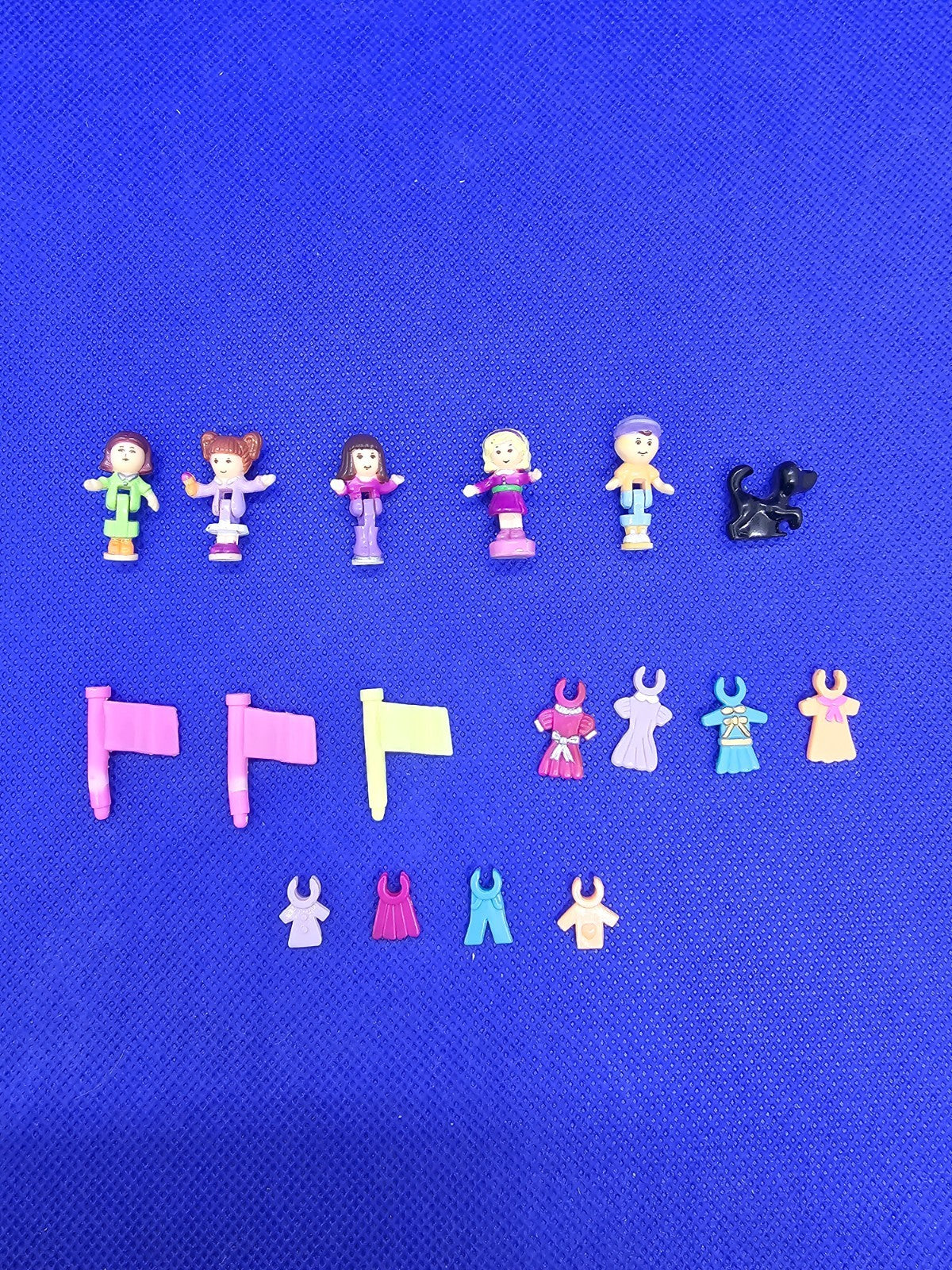 Polly Pocket Magical Movin Pollyville 1996 Bluebird Complet Tapis Vintage1