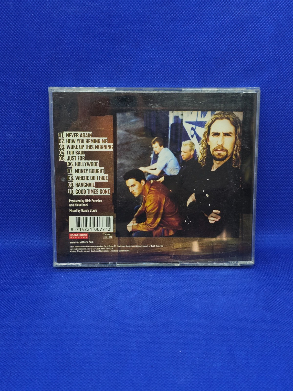 Nickelback Silver Side Up CD Musical Album Rock Roadrunner Records 20011