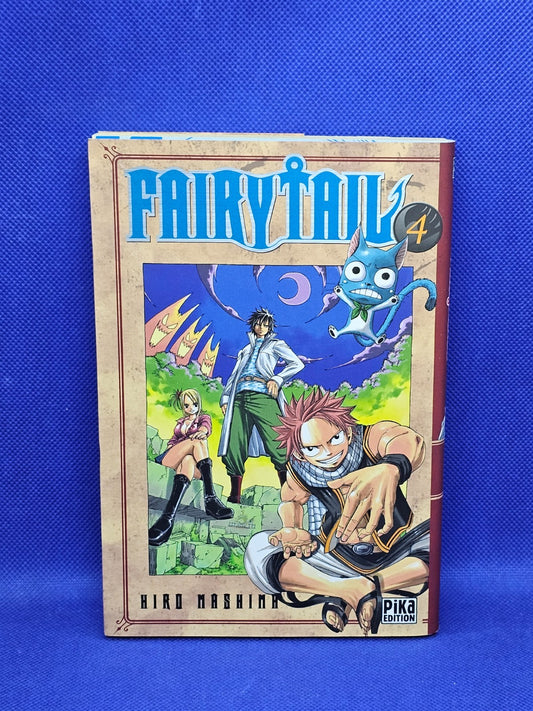 Fairy Tail Tome 4 Manga VF Hiro Mashima Pika Shonen 20090