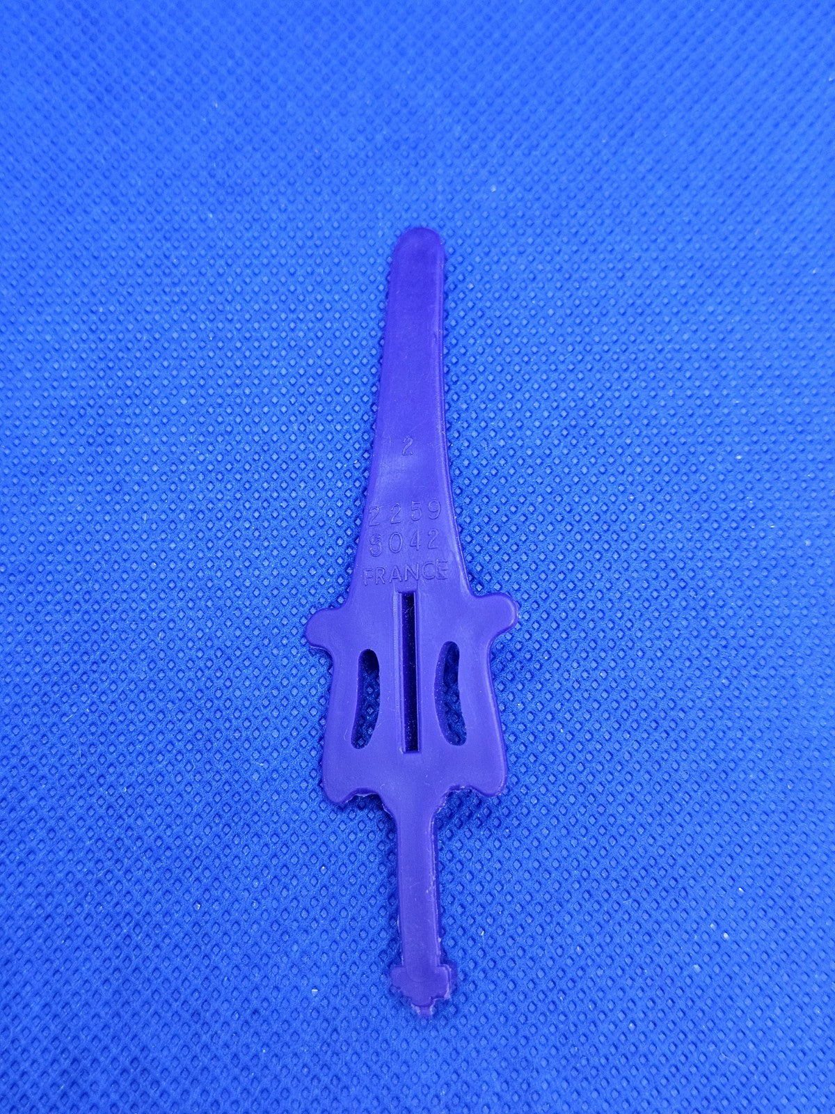 Épée Violette MOTU He-Man Mattel France 1982 2259-5042 Accessoire Masters of the1