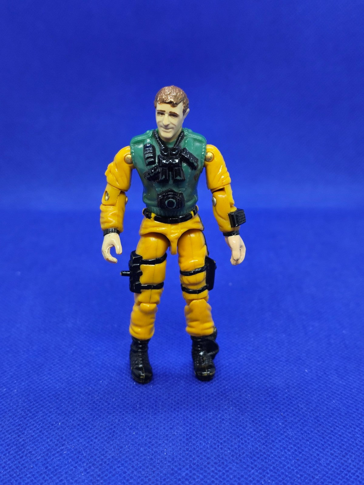GI Joe Scoop ARAH Hasbro 1989 Figurine Vintage 9,5 cm Reporter Caméraman0