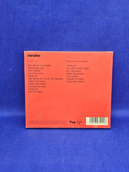 Rare Starsailor All the Plans Deluxe Edition 2 CD Muscial Digipack Virgin EMI 201