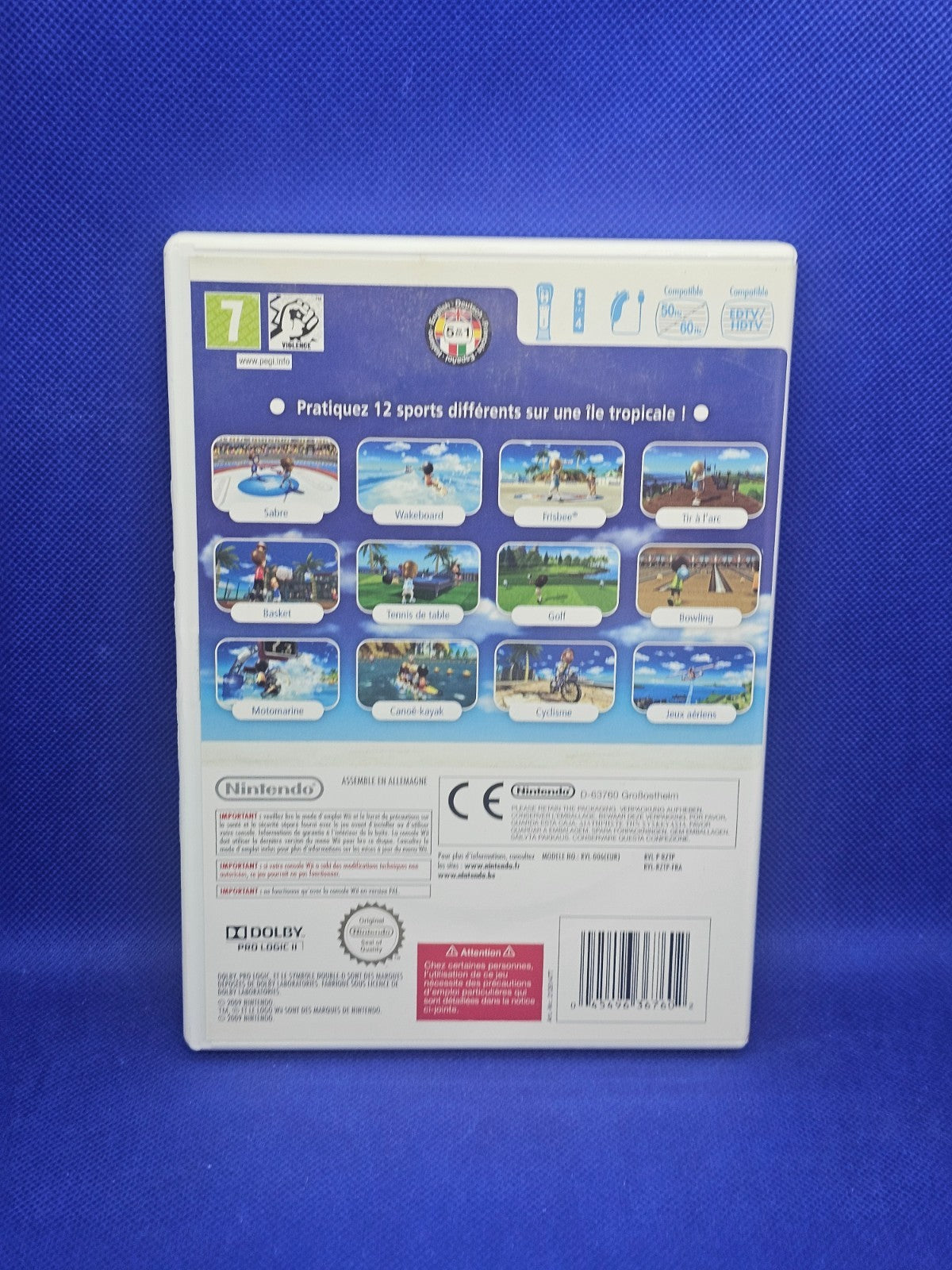 Wii Sports Resort Nintendo Wii PAL Jeu Sport 12 Activités Très Bon État2