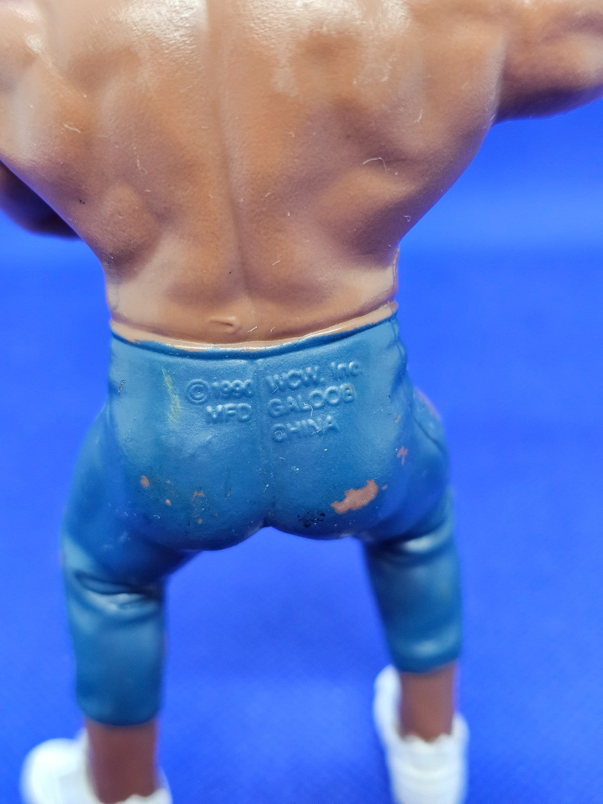 Figurine Ron Simmons WCW Wrestling Galoob 1990 Catch Vintage 12 cm3