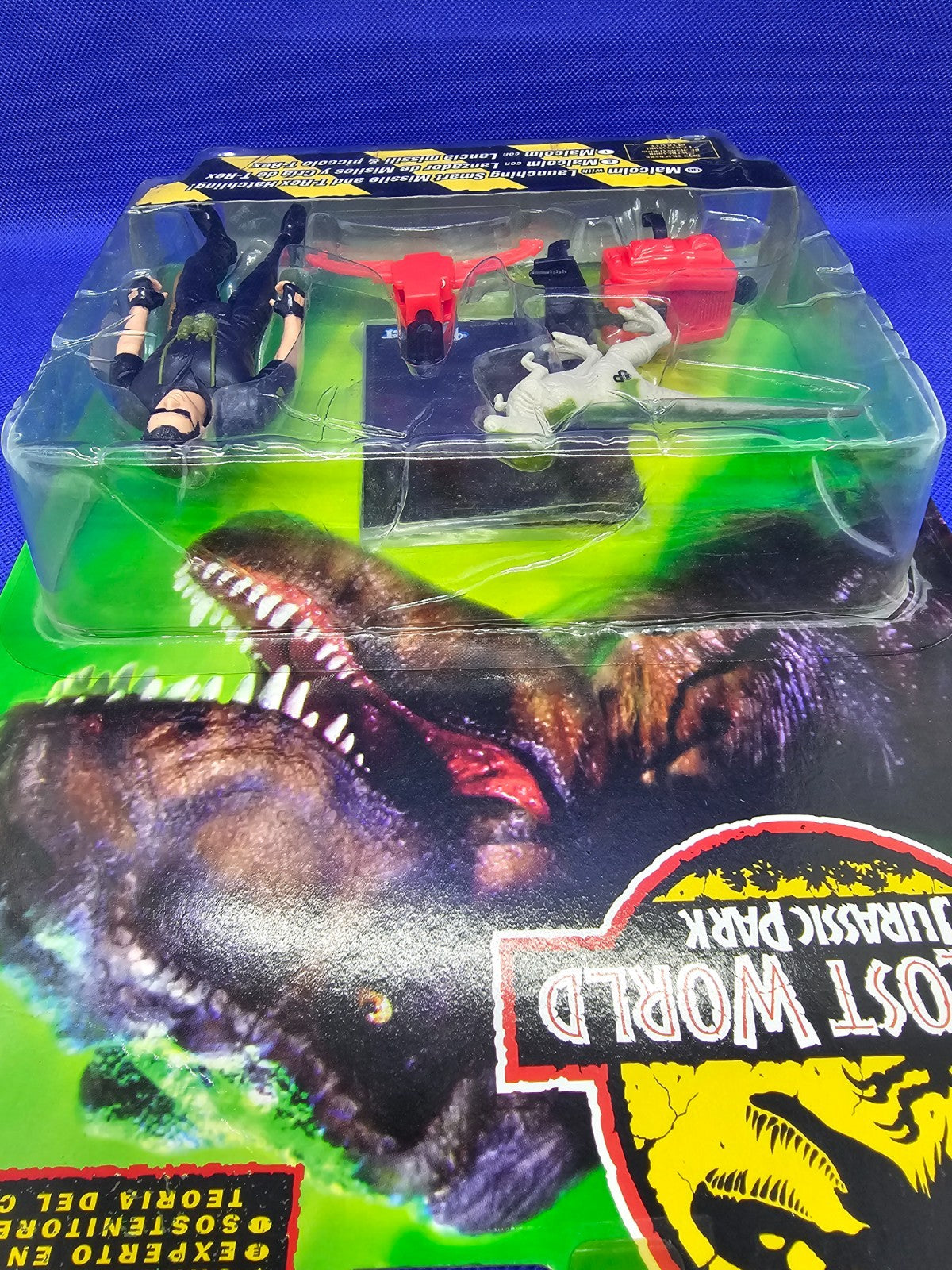 Ian Malcolm The Lost World Jurassic Park Kenner 1997 opened3