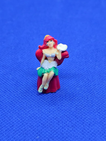 Ariel La Petite Sirène Disney Figurine Miniature PVC Assise 3,5 cm0