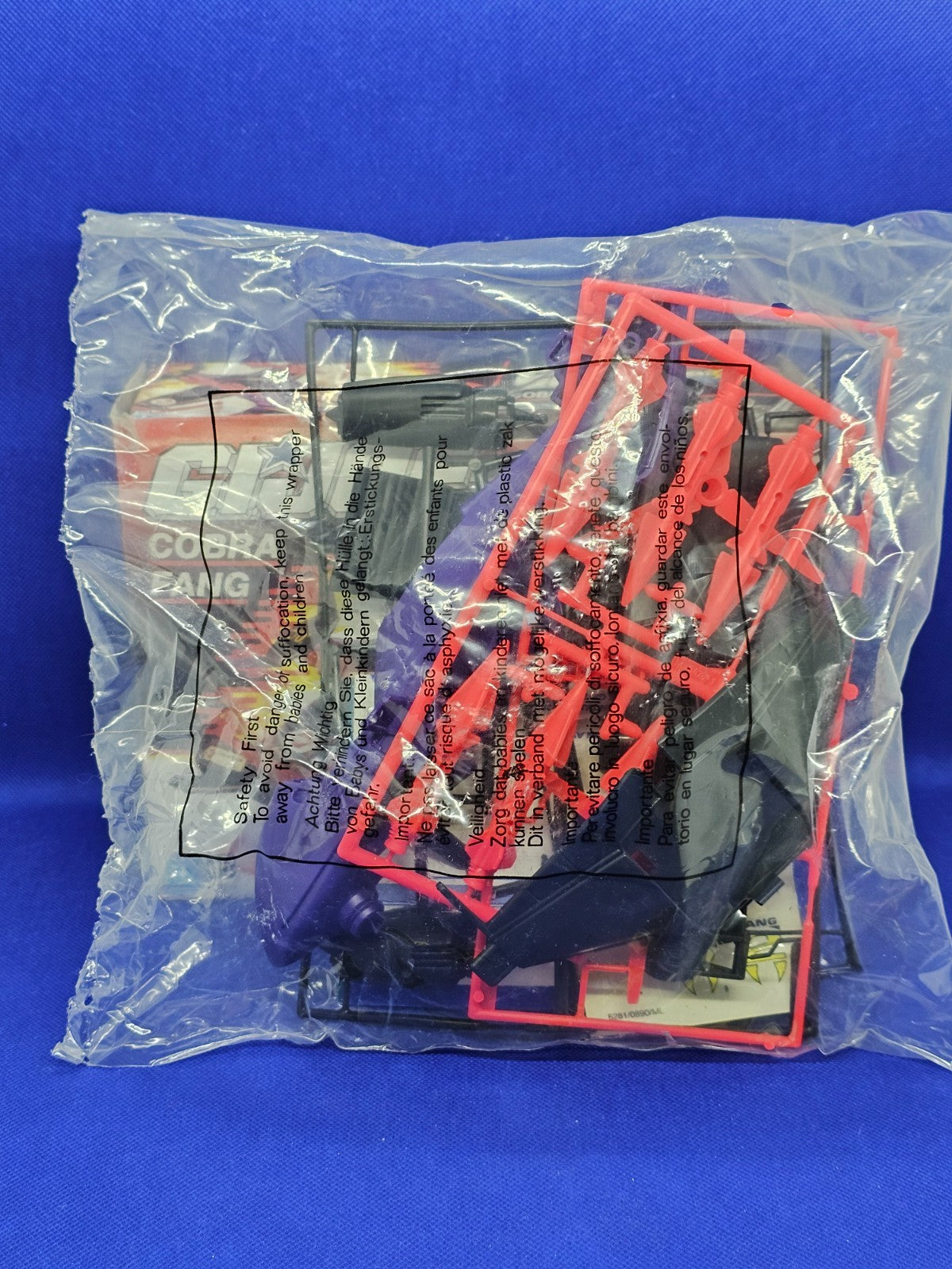 Cobra Fang G.I. Joe Cobra Hasbro 1990 Véhicule Hélicoptère Complet en Boîte Used6