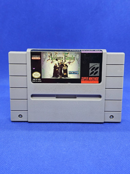 The Addams Family, Super Nintendo SNES, Ocean, 1992, Version USA0