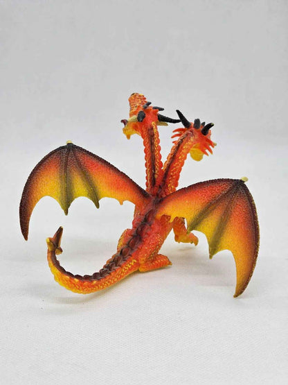 Dragon à deux têtes, Monde fantastique, Bullyland, Fig 12 cm