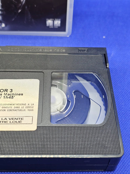 Terminator 3 Le Soulèvement des Machines VHS Columbia Tristar 2003 Film Action S3