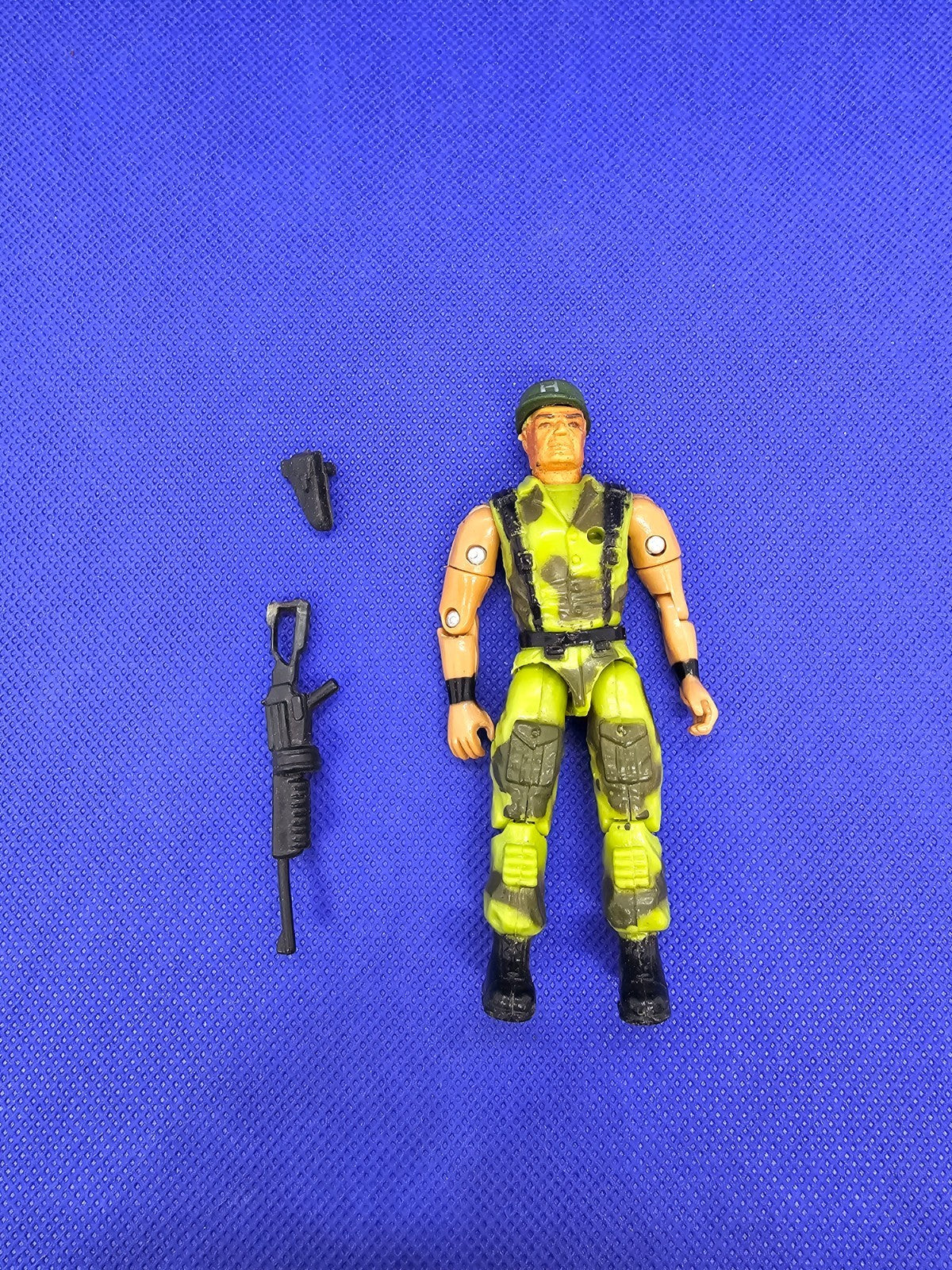 Figurine Major Muscle American Defense REMCO 1986 GI Joe KO militaire 10 cm0