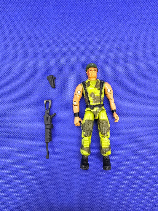 Figurine Major Muscle American Defense REMCO 1986 GI Joe KO militaire 10 cm0