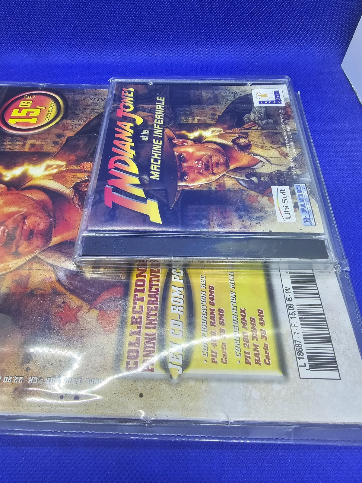Indiana Jones et la Machine Infernale, PC CD-ROM, LucasArts Panini Interactive, 2