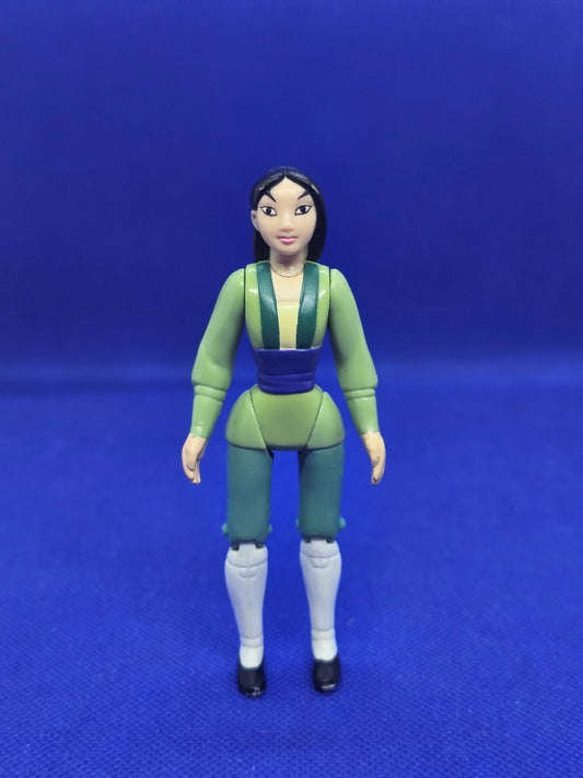 Figurine Mulan Articulée, Disney, Mattel, 1998, 10 cm0