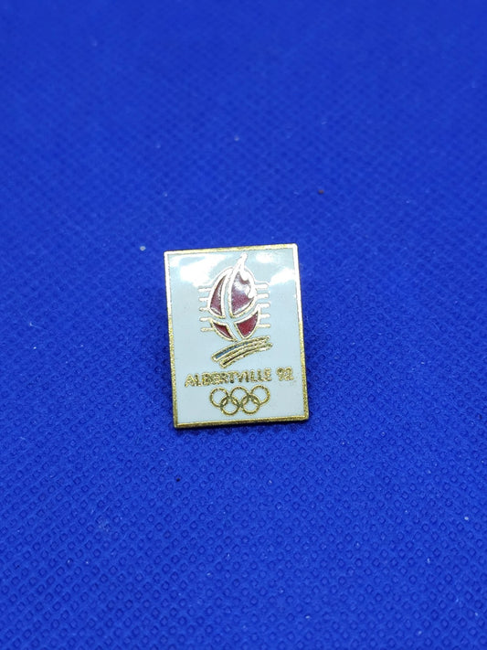 Pin's Albertville 92 Jeux Olympiques Hiver 1992 Logo COJO0