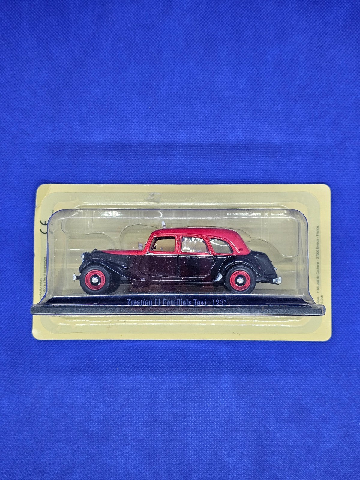 Citroën Traction 11 Familiale Taxi 1955 Atlas 143 Miniature Voiture Collection0