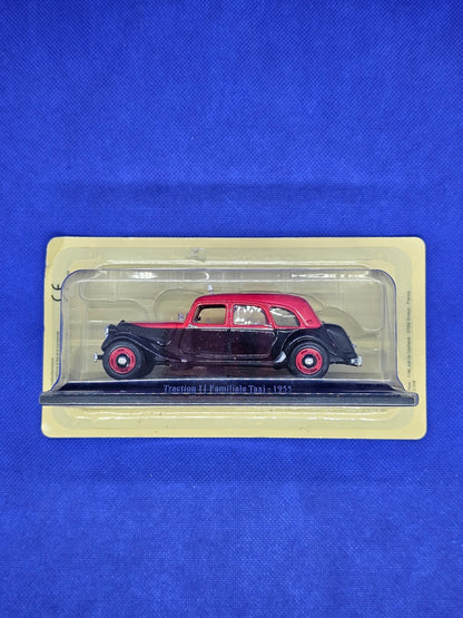 Citroën Traction 11 Familiale Taxi 1955 Atlas 143 Miniature Voiture Collection0